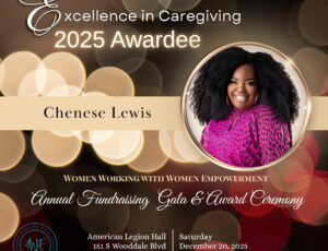 Chenese Lewis Selected as 2025 Excellence in Caregiving Award Recipient